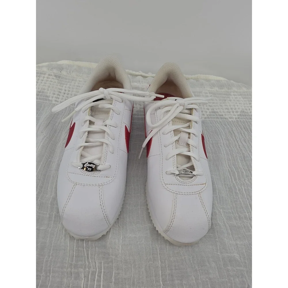 Nike Cortez Basic SL White Red Blue 904764-103 Kids 6.5Y Fits Women's 8 Sneaker